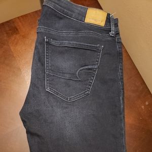 Dark wash AE jegging